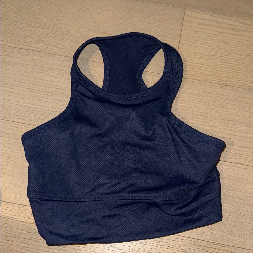 Navy Blue Sports Bra for Women